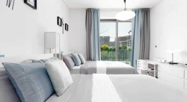 SuperHost - Dazzling Apartment With Balcony In Sobha Hartland