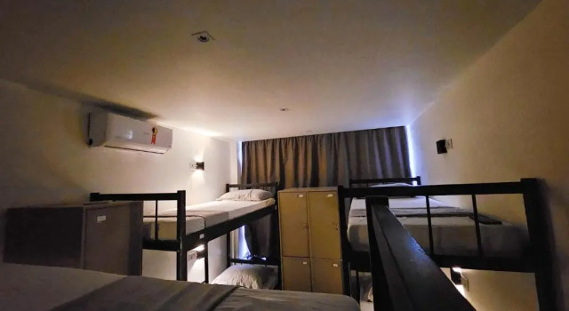 Кровать в общем номере Capsula Hotel Sao Paulo - Paulista