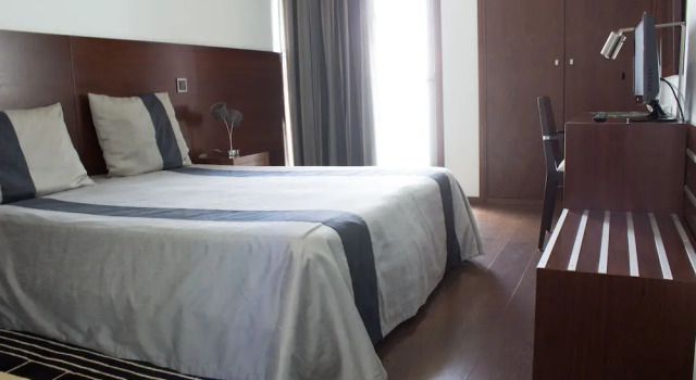 Двухместный номер Standard с балконом Hotel Portas De Santa Rita