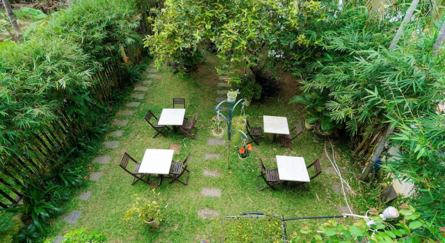 Двухместный номер Deluxe с балконом и с видом на реку Hoi An Green Riverside Oasis Villa
