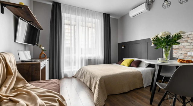 Apartments on Fyodor Kotanov street 3k2, Book Lejlighed Moskovskiy district Sankt Petersborg