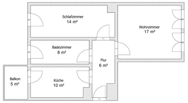 Апартаменты Ferienwohnung Leipzig Ost