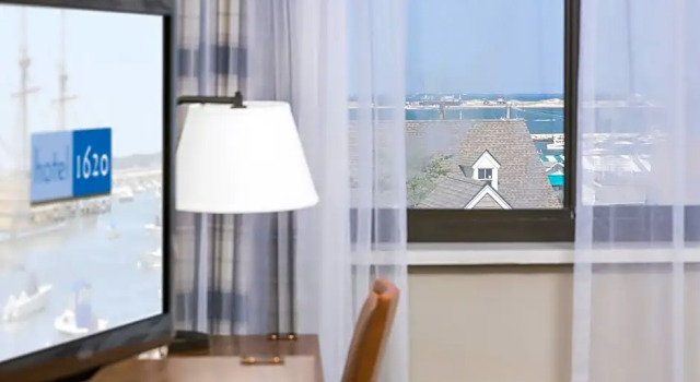 Двухместный номер Standard с частичным видом Hotel 1620 Plymouth Harbor