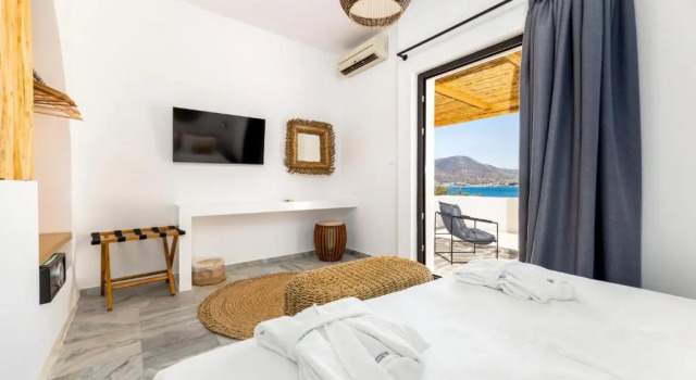 Двухместный номер Standard с видом на море Omilos Beachfront House