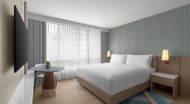Двухместный люкс c 1 комнатой Courtyard by Marriott Bangkok Sukhumvit 20