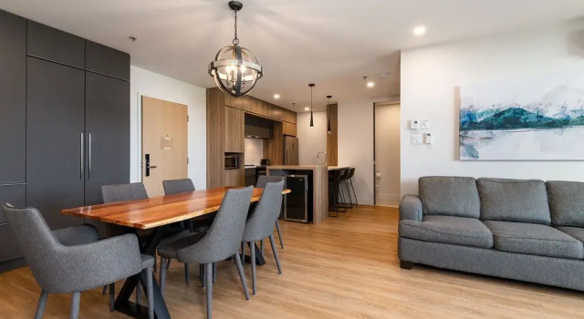 Апартаменты с 2 комнатами с видом на горы Les Appartements du Massif de Charlevoix
