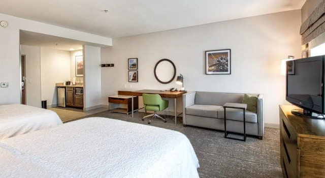 Двухместная студия Hampton Inn & Suites by Hilton Hemet Menifee Murrieta