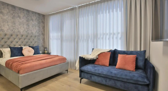 Cozy and stylish 1-bedroom apartment, Забронировать Апартаменты/квартира Апартаменты Натания, рядом с Торговый центр Hasharon, Апартаменты/квартира