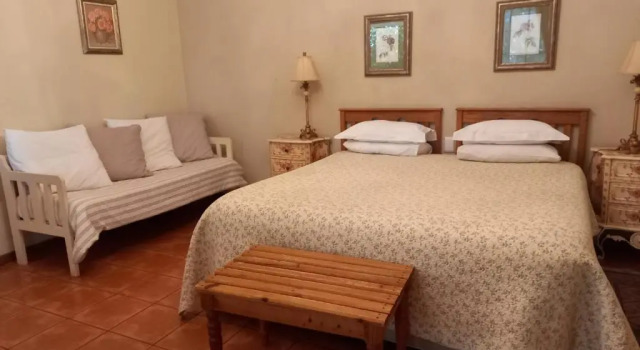 Luxo Casal quarto com vista para o jardim Avondrust Guest House