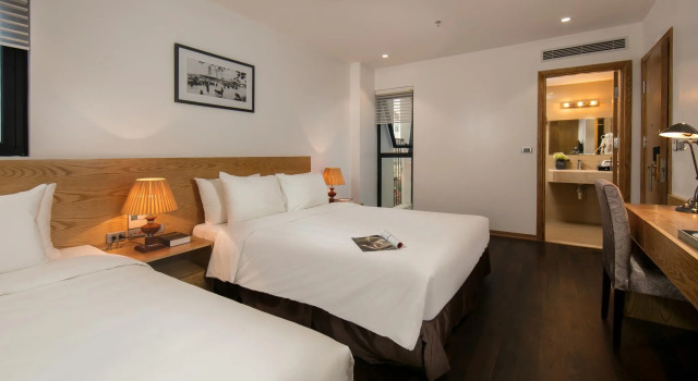Семейный номер Standard Hanoi Paon Hotel Spa & Sky Bar