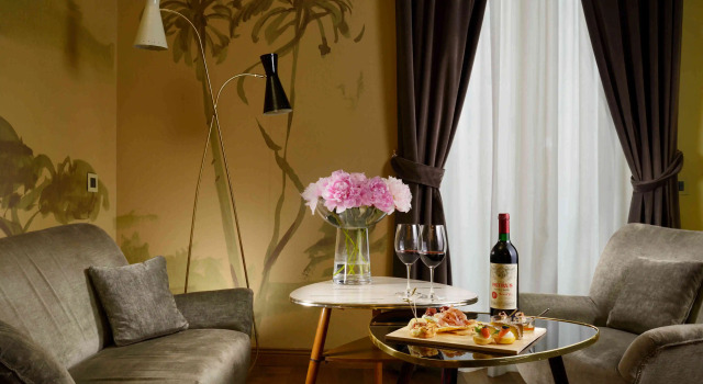 Люкс с балконом Hotel De Ricci - Small Luxury Hotels of the World