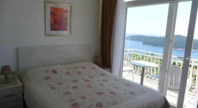 Двухместный номер Standard с балконом и с видом на море Peric Rooms Dubrovnik