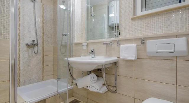 Апартаменты Luxury Beachfront Villa Castello Bol with private pool at the promenade Zlatni Rat at the beach in Bol - Brac
