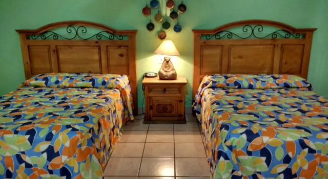 Двухместный номер Standard с красивым видом из окна Hotel Hacienda Bugambilias La Paz