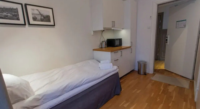 Студия с видом на город Continental Apartment Hotel Sundsvall
