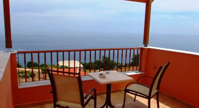 Семейный номер Standard с балконом и с видом на море Hotel Anastazia