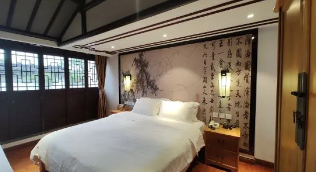 Люкс с видом на сад Xitang keyuan Homestay