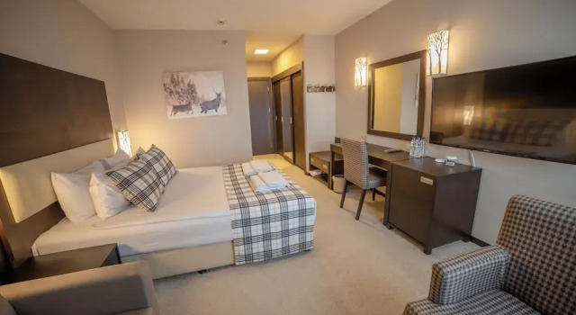 Standardowy dwuosobowy pokój Karinna Hotel Uludag