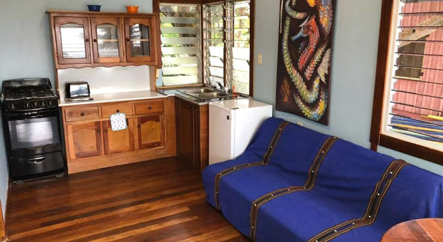 Jungle Jeanies Beach Cabanas, Rezerwuj Hotel Hotele w Hopkins ze śniadaniem, Śniadanie