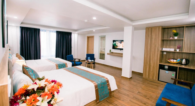 Семейный номер Deluxe Hallo Hotel