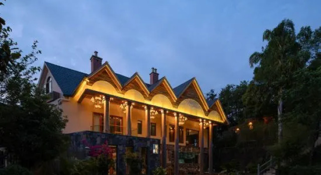 Tengchong Lanyue | Luxury · Panoramic Hot Spring Private Pool Hidden Villa, Rezerwuj Willa Domki letniskowe w Baoshan, Domek
