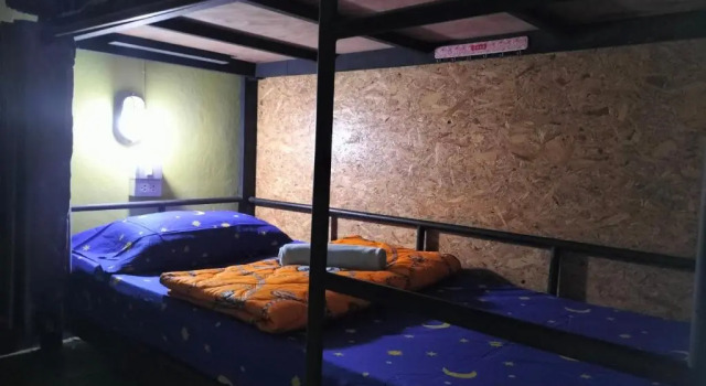 Кровать в общем номере Chiangmai Panda Hostel(2)