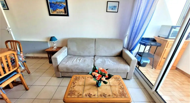 Appartement d'une chambre avec vue sur la mer sauna et balcon a Saint Hilaire de Riez