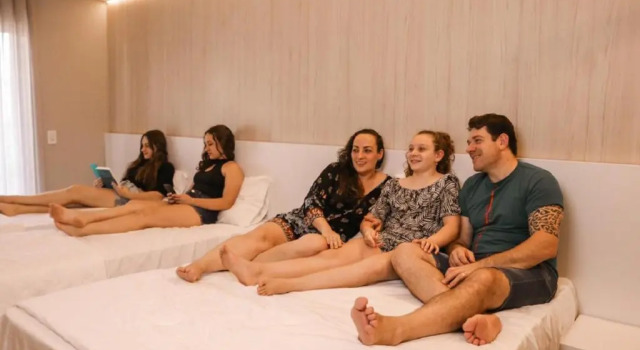 Четырёхместный номер Standard Estação Termas Hotel