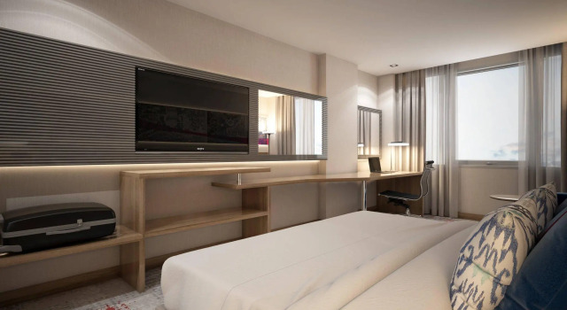 Двухместный номер Deluxe с видом на город Delta Hotels by Marriott Istanbul Levent