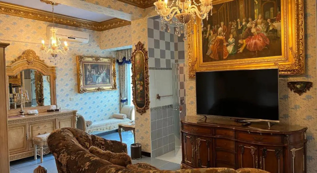 Standard- dobbelt værelse med haveudsigt Chateau de Olliere