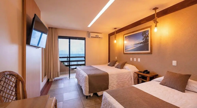 Номер Superior с балконом и с видом на море Natal Dunnas Hotel