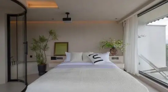 Люкс Echo Liangqi Mountain House · You Island | Comfortable Evening Wind · Snow Mountain View