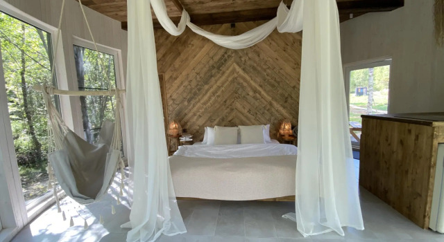 Bo.Camp Kruglyj Dom 1 Chalet, Buchen Sie Chalet Hotels in Oblast Moskau mit Parkplatz, Parkplätze