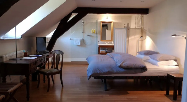 Двухместный номер Comfort с видом на сад B&B Het Leuvens Hof