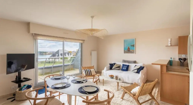 Апартаменты HEOL - appartement 2 chambres - vue mer et parking