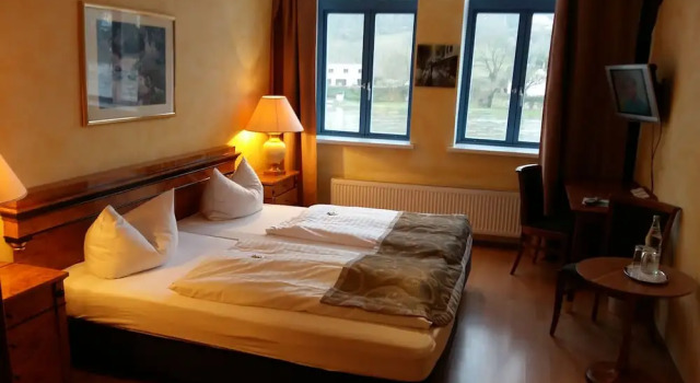 Двухместный номер Comfort с видом на реку Hotel Goldener Anker