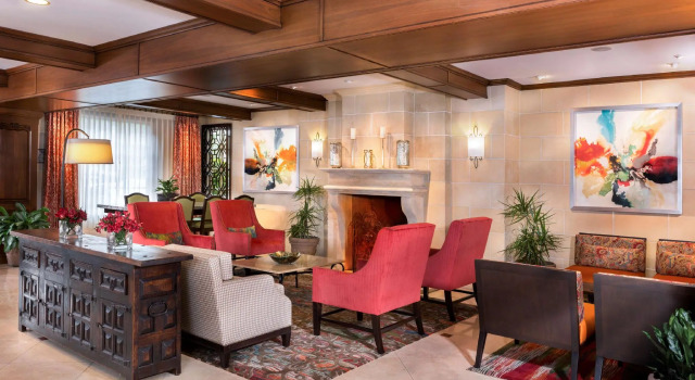 Кровать в общем номере Ayres Hotel Anaheim