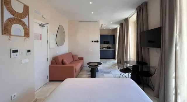 Smartr Malaga Centro, Забронировать Апарт-отель Апарт-отели Малаги, рядом с Железнодорожный вокзал Малаги, Апарт-отель