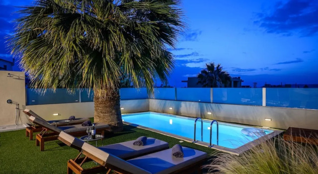 Yoza Villa Private Pool Privacy Near Airport, Забронировать Вилла Коккини-Хани Центральный Крит