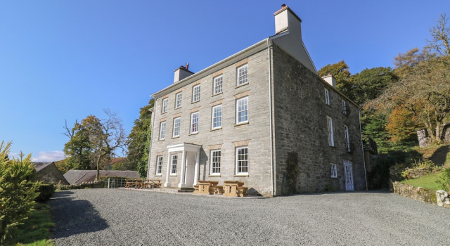 Llwynderw Hall, Забронировать Дом для отпуска Виллы Сноудония, Вилла