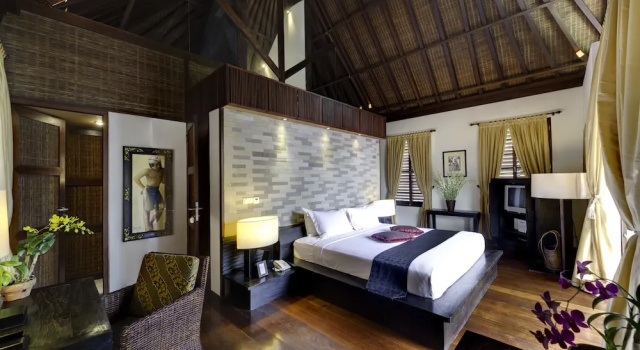 Вилла Luxury с 4 комнатами oceanfront Aventus Luxury Beachfront Villa Gianyar