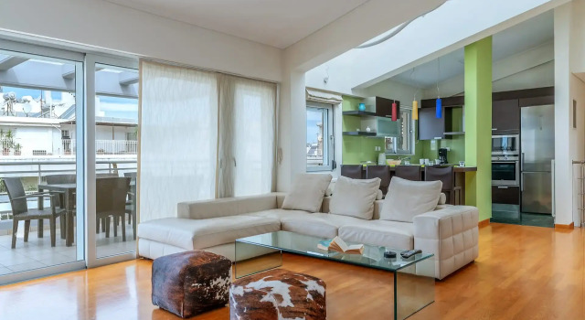 Номер Standard Elvita Athens Sea View Maisonette