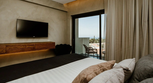 Трёхместный номер Superior с частичным видом на море Cavo Zoe Seaside Hotel