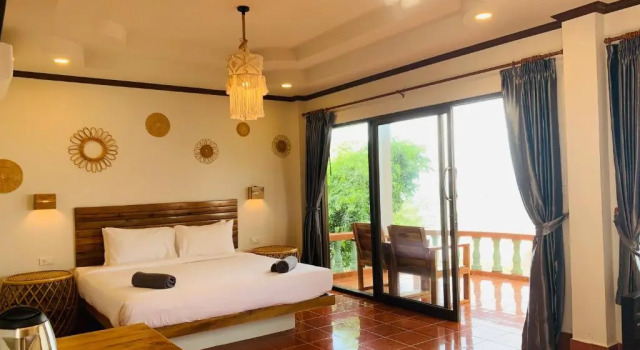 Двухместный номер Deluxe с видом на море Koh Tao Heritage