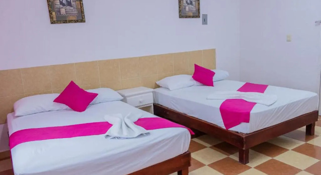 Двухместный номер Standard OYO Hotel Marías,Aeropuerto Internacional de Chetumal