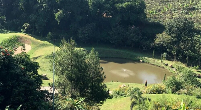 Villa 4 Zimmer Green Forest Mountain View Villa Dago Infinity Pool