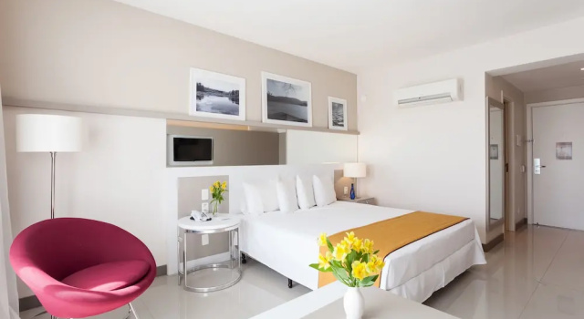 Двухместный номер Deluxe с красивым видом из окна Esuites Lagoa Santa
