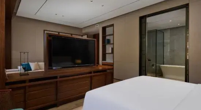 Двухместный люкс с видом на сад Floral Lux Guazhou Ancient Ferry Hotel (Yangzhou Zhang Ruoxu Memorial Hall)