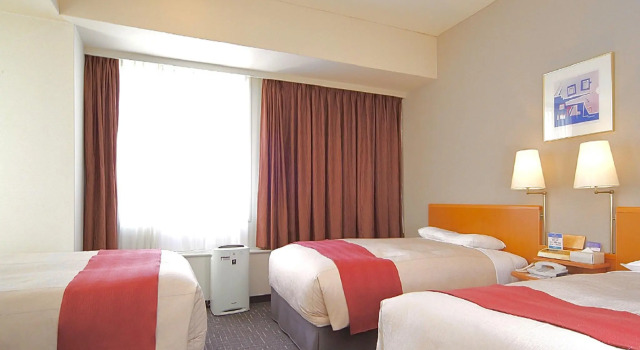 Трёхместный номер Tokyo Bay Ariake Washington Hotel