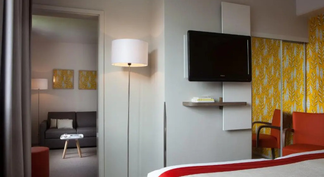 Suite junior Logis Hôtel Beauséjour Colmar